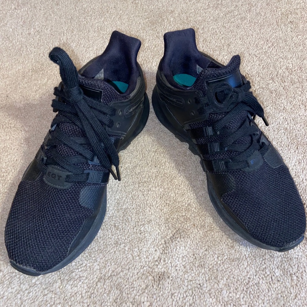Black Adidas EQT Sneakers